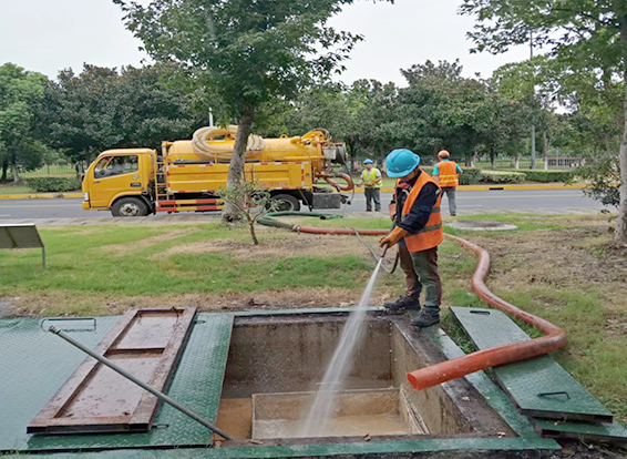 黄埔化油池清理